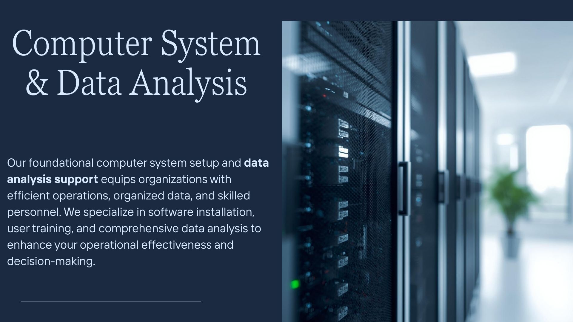 Data Analysis
